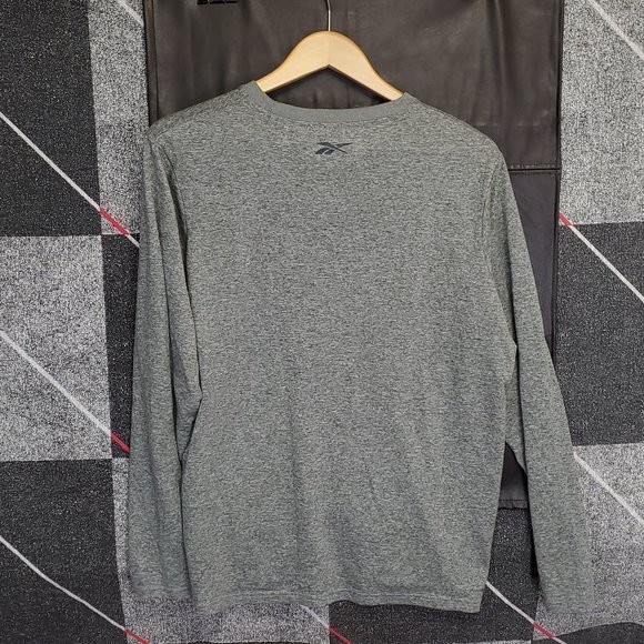Reebok Men's Logo Long Sleeve Top Shirt size L - Picture 3 of 3